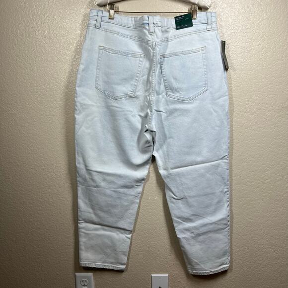 Wild Fable Women's Super-High Rise Acid Over-Dye Straight Jeans size 16 Y2K - Picture 10 of 14